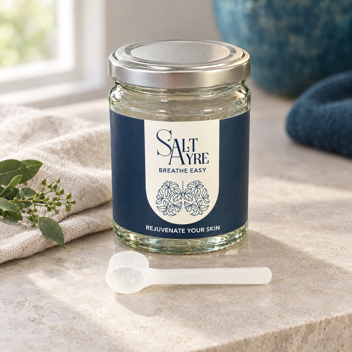 SaltAyre® Mixing Jar and Measuring Spoon SaltAyre® Wellness
